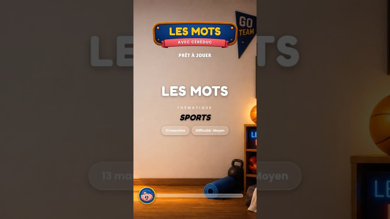 Culture & découvertes — Trouve le mot : Les Sports · 13 manches (moyen) #shorts