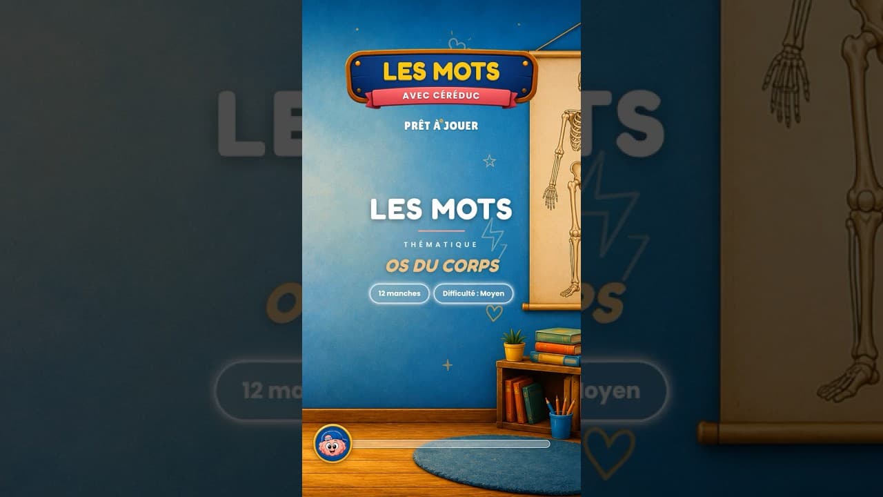 Culture & découvertes — Trouve le mot : Os du corps · 12 manches (moyen) #shorts