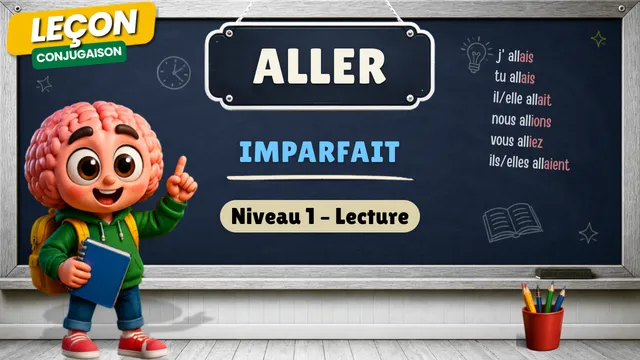 Conjugaison — Conjugaison | Aller - Imparfait | Niveau 1 - Lecture | Verbe du 3ème Groupe